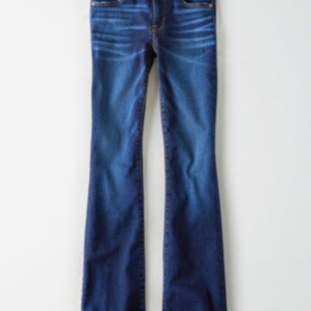 American Eagle Kick Boot Super Stretch Womens Size 8 29W Long